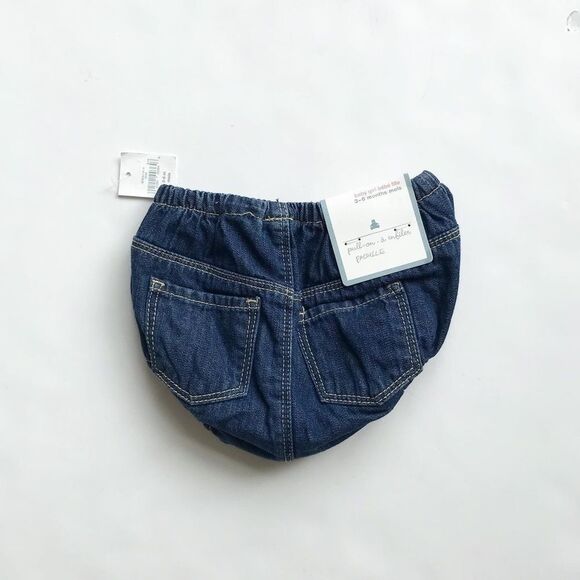 Babygap NWT denim pocket bloomers  3-6 months - Picture 4 of 4
